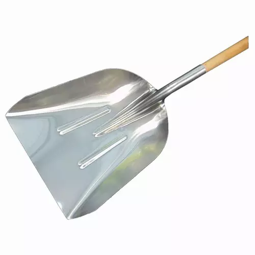 Łopata aluminiowa z drewnianym trzonkiem Schmith