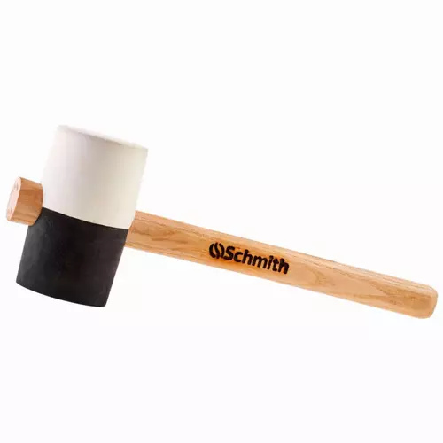 Młotek gumowy z drewnianym trzonkiem 910 g