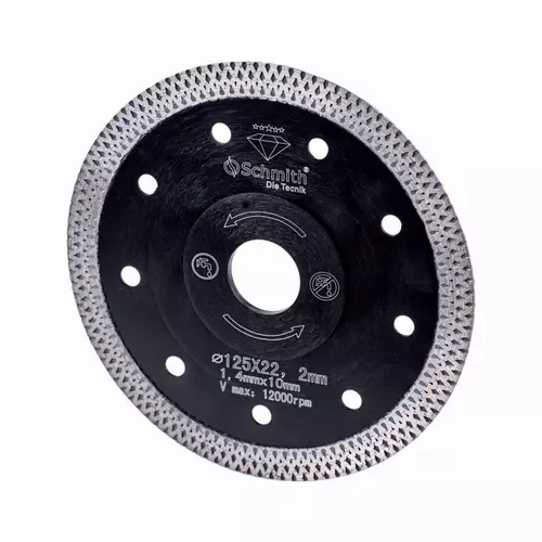 Tarcza diamentowa Uniwersalna do materiałów twardych PREMIUM SLIM 250x25,4x2,0