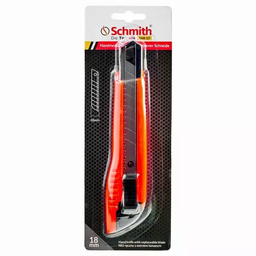 Nóż ręczny z ostrzem łamanym 18 mm Schmith