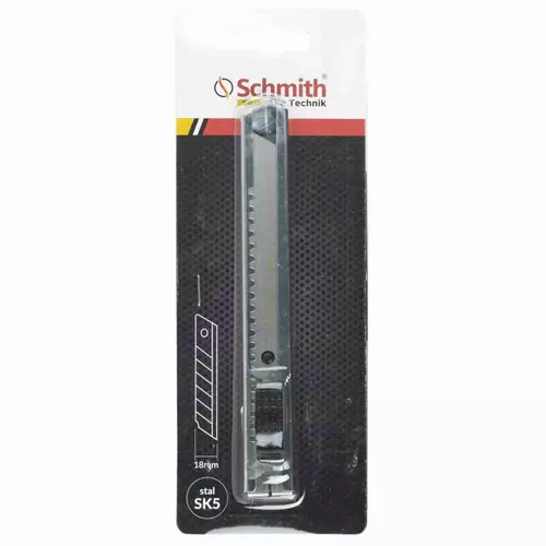 Nóż ręczny z ostrzem łamanym 18mm marki Schmith SNR-11