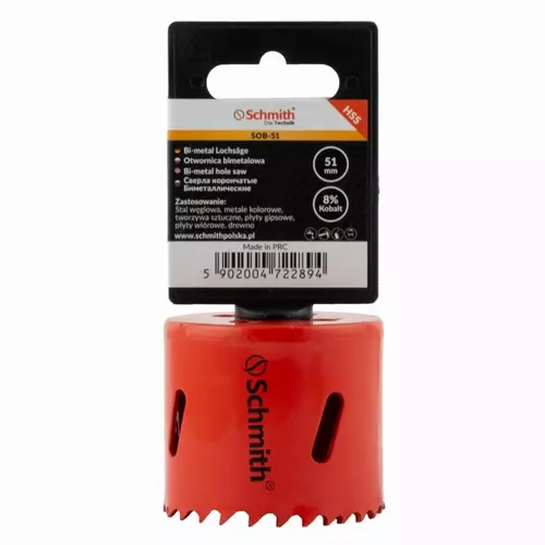 Otwornica Bimetalowa 51 mm Schmith