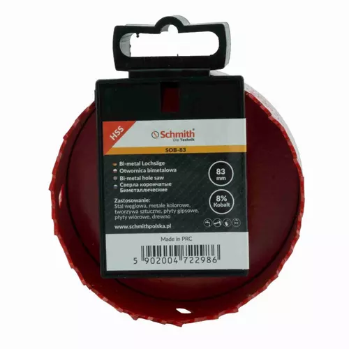 Otwornica Bimetalowa 83 mm marki Schmith SOB-83 1