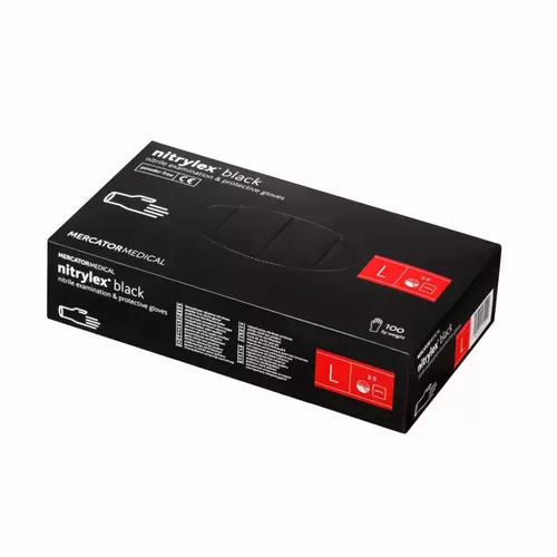 Rękawiczki nitrile moto M 100szt