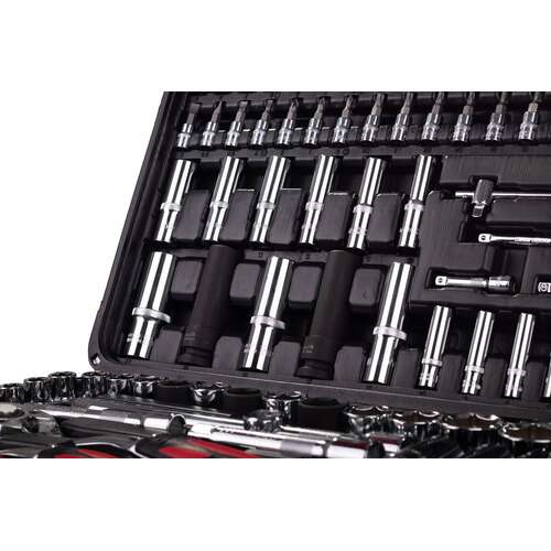 Komplet kluczy nasadowych 150 szt HI-TEK Schmith