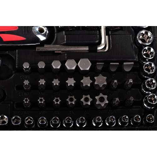 Komplet kluczy nasadowych 150 szt HI-TEK Schmith
