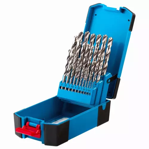 Komplet wierteł do metalu HSS 25 szt Schmith