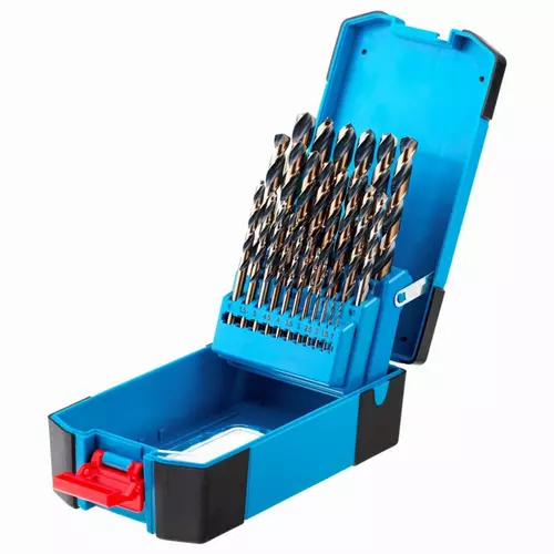 Komplet wierteł do metalu HSS PRO 25 szt Schmith