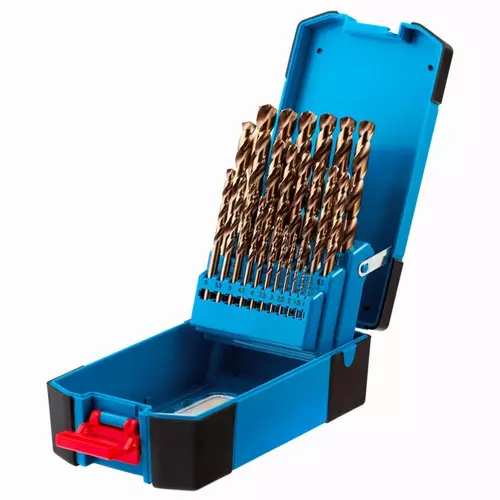 Komplet wierteł do metalu kobaltowych 25 szt Schmith