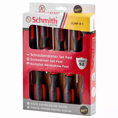 Komplet wkrętaków FEST 8 szt S2