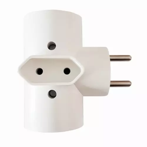 Rozgałęźnik 2x2P+Z + 2P/II Schmith