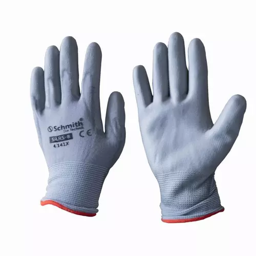 Rękawice szare 10 (komplet = 12 par)