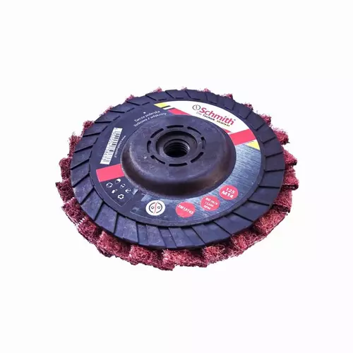 Tarcza polerska listkowa z włókniny 125mm