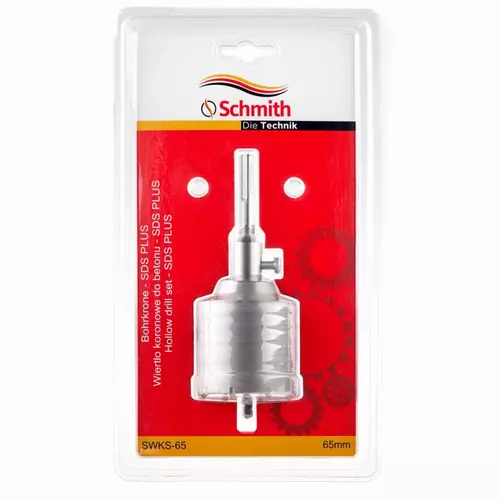 Wiertło koronowe uchwyt SDS PLUS 65 mm Schmith
