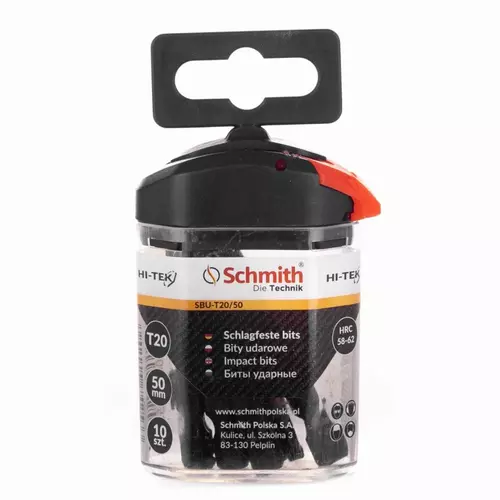 Bity udarowe T20 50MM 10szt. - Linia HI-TEK marki Schmith