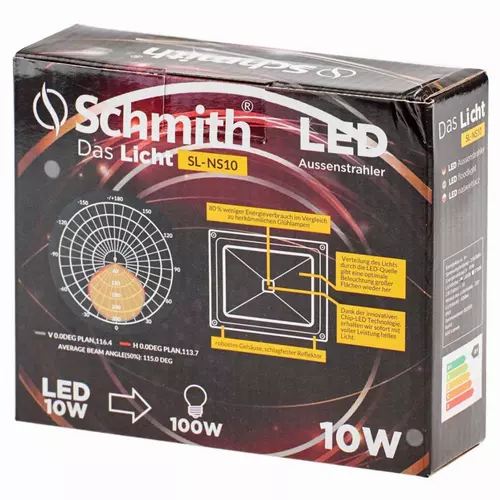 Naświetlacz LED SLIM 10W Schmith