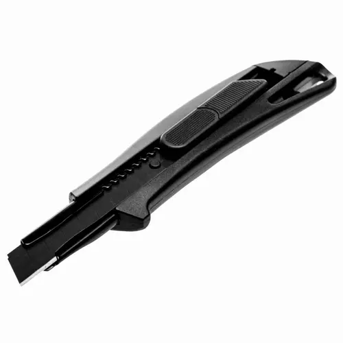 Nóż ręczny z czarnym ostrzem łamanym 18mm marki Schmith SNR-12 3