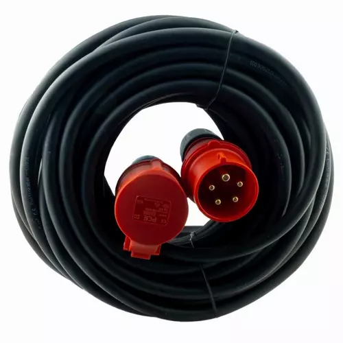 Przedłużacz 3-fazowy, przewód 5x2,5mm, 20m