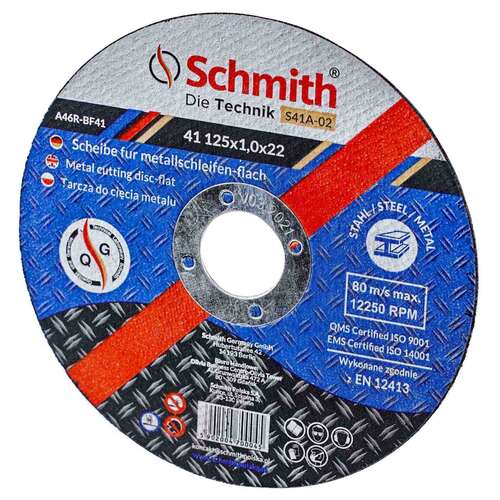 Tarcza do cięcia metalu 230x2,0 Schmith