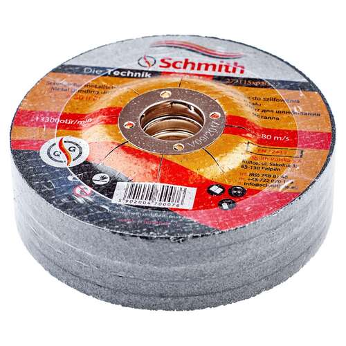 Tarcza do szlifowania metalu 125x6,8 Schmith