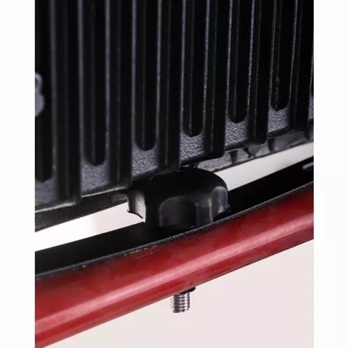 Naświetlacz LED 2x50W slim z czerownym statywem marki Schmith