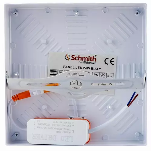 Panel LED 24W 1900 lm 170x170x40 mm marki Schmith