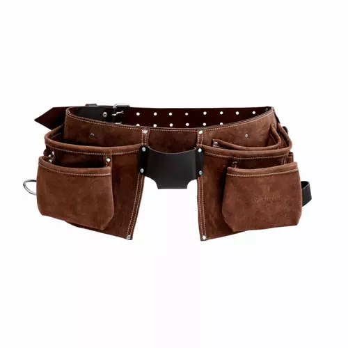 Pas dekarski skórzany