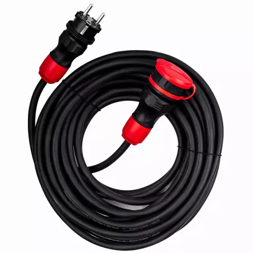 Przedłużacz gumowy HI-TEK 3x2.5mm 10m