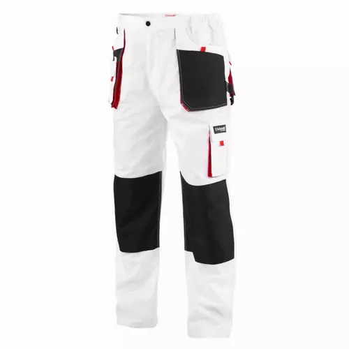 Spodnie do pasa białe XXL