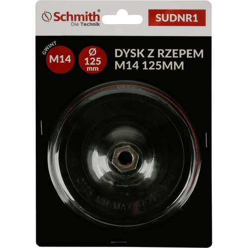 Dysk z rzepem M14 125mm Schmith