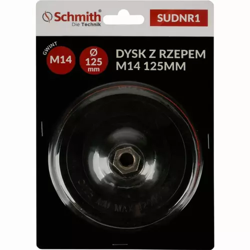 Dysk z rzepem M14 125mm
