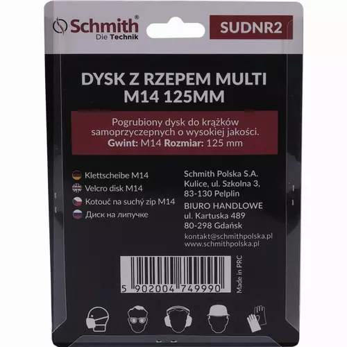 Dysk z rzepem multi M14 125mm marki Schmith