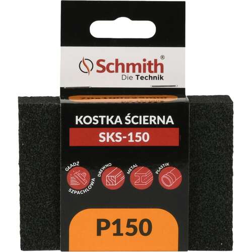 Kostka ścierna  70x100x25 P150, Granulacja: P150 Schmith