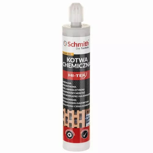 Kotwa chemiczna 2 mieszacze 300ml marki Schmith S0609-300. 2
