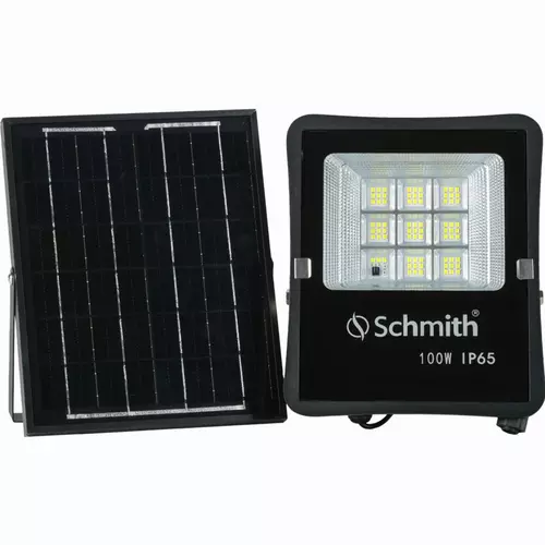 Lampa LED z panelem solarnym 100W marki Schmith SLS-01 5