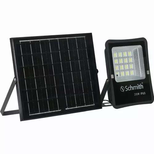 Lampa LED z panelem solarnym 200W marki Schmith SLS-02 4