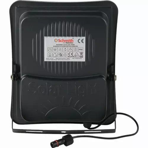 Lampa LED z panelem solarnym 200W marki Schmith SLS-02 2