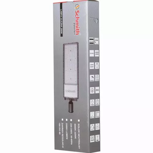 Lampa uliczna LED 200W marki Schmith SLU-04 1