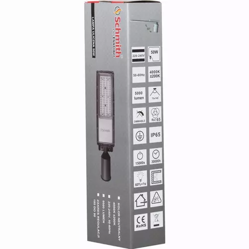 Lampa uliczna LED 50W marki Schmith SLU-01