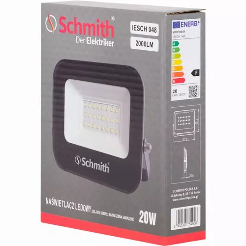 Naświetlacz LED 20W 2000lm marki Schmith IESCH 048 3