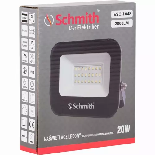 Naświetlacz LED 20W 2000lm marki Schmith IESCH 048 2