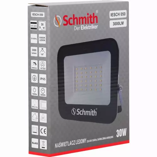 Naświetlacz LED 30W 3000lm marki Schmith IESCH 050 2