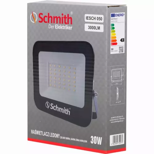 Naświetlacz LED 30W 3000lm marki Schmith IESCH 050 3