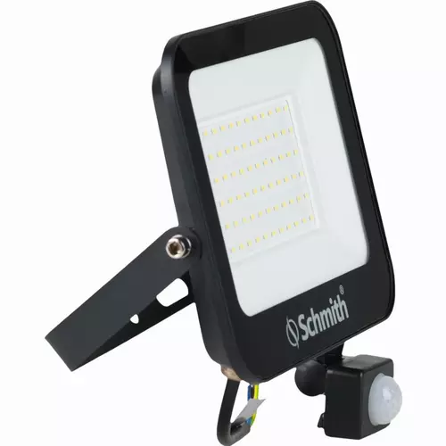 Naświetlacz LED 50W 5000lm czu. ruchu na podczerw Schmith