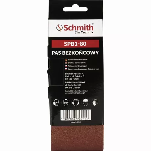 Pas bezkońcowy 75x457mm P80 5 szt. marki Schmith