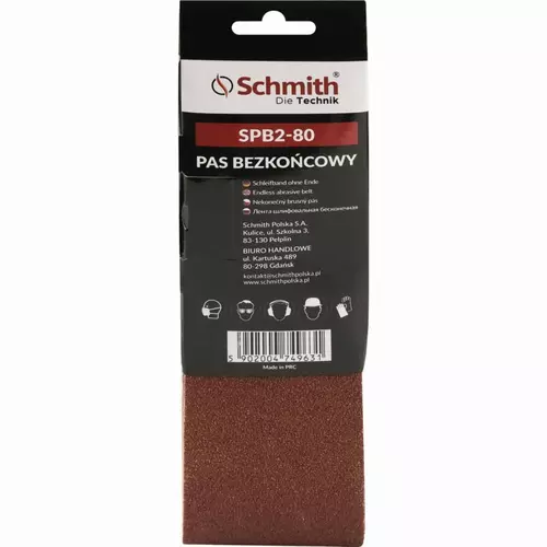 Pas bezkońcowy 75x533mm P80 5 szt. marki Schmith