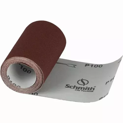 Płótno ścierne rolka 2,5m x 115mm P100 Schmith
