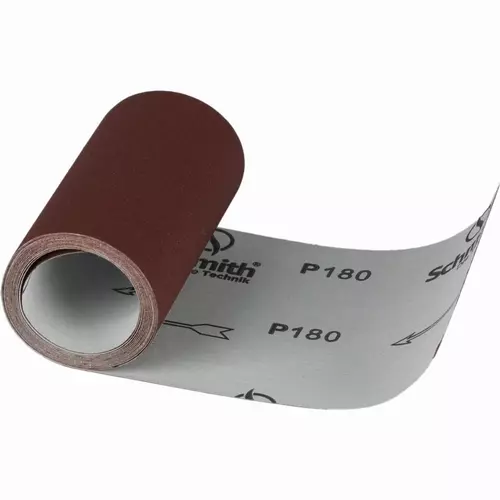 Płótno ścierne rolka 2,5m x 115mm P180 Schmith