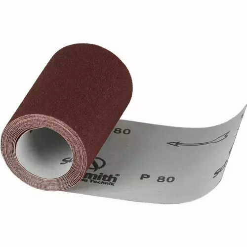 Płótno ścierne rolka 2,5m x 115mm P80 Schmith