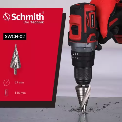 Wiertło choinkowe spiralne 4-39mm marki Schmith SWCH-02